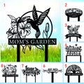 Custom Metal Garden Stake, Garden Marker, Every Garden Metal Stake, Personalized Gift, Gardener Name Sign, Mom Garden Sign, Outdoor Yard Art