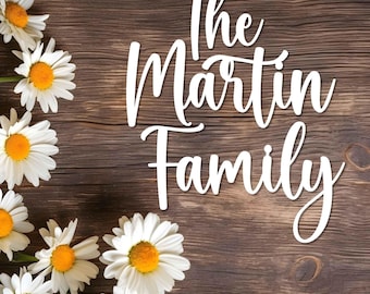 Custom Metal Wedding Sign Wall Decor, Personalized Engagement Decor, Family Name Sign, Wedding Backdrop, Housewarming Gift, Last Name Sign