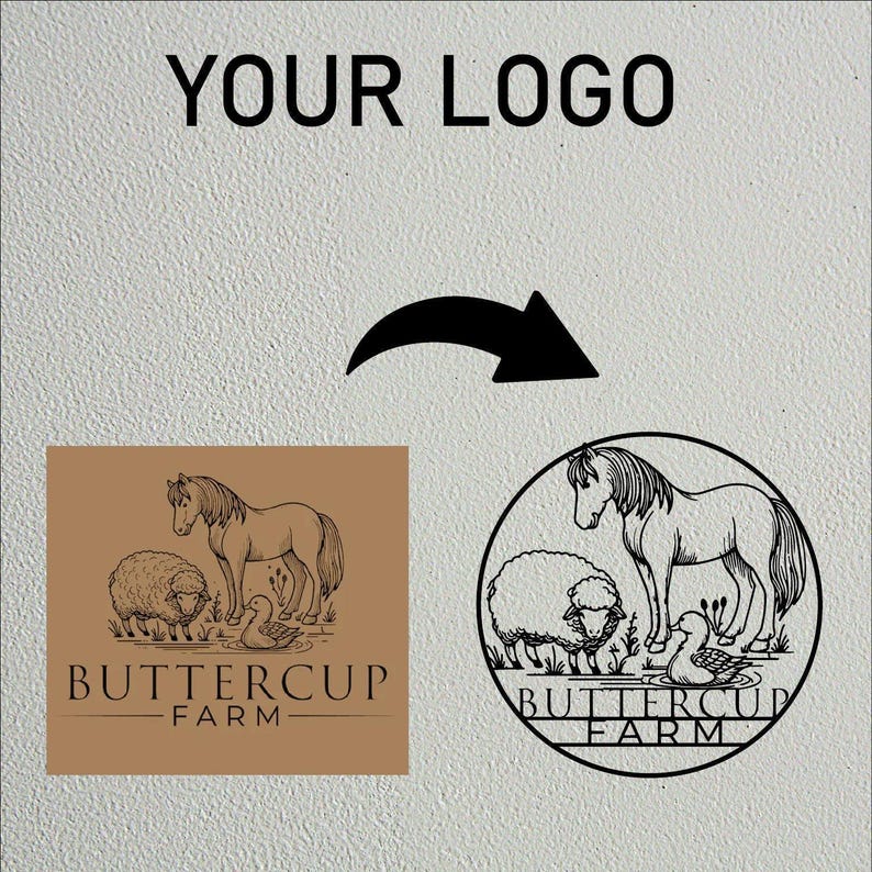 Metalen bord op maat, bord met aangepaste tekst hier, decor van je logo hier, bord gepersonaliseerd logo, metalen bord op maat ontwerp, aangepaste relatiegeschenk afbeelding 10