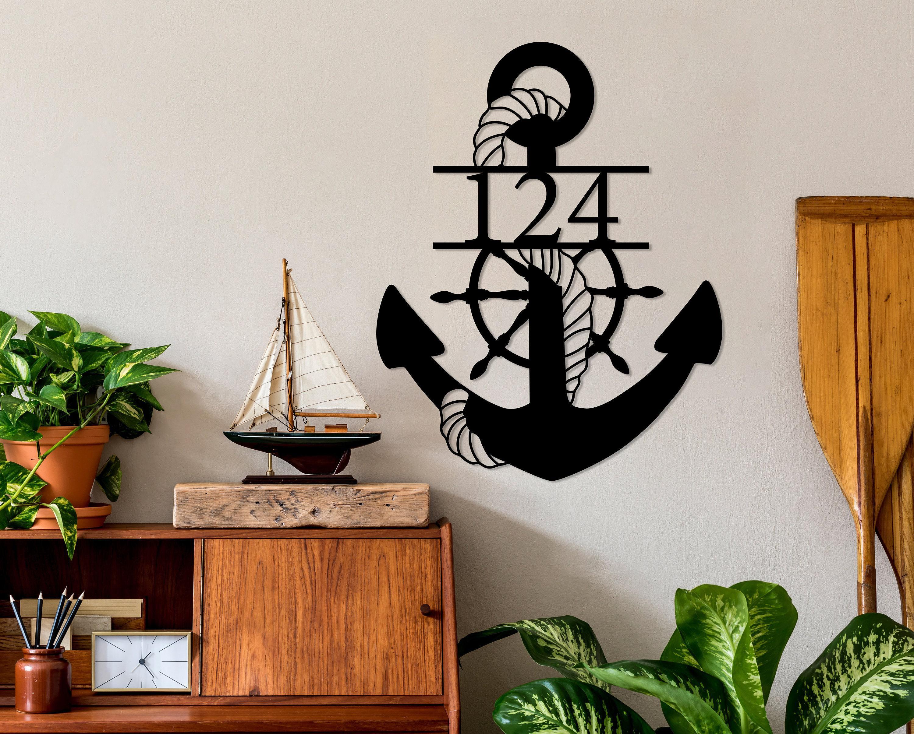 Anchor wall décor métal - Italia