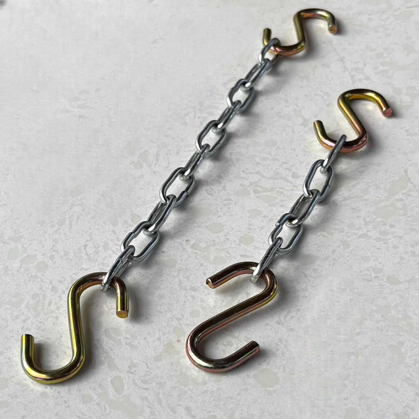 Add Chains and S Hooks, Set of 2 for Hangable Metal Signs - Etsy