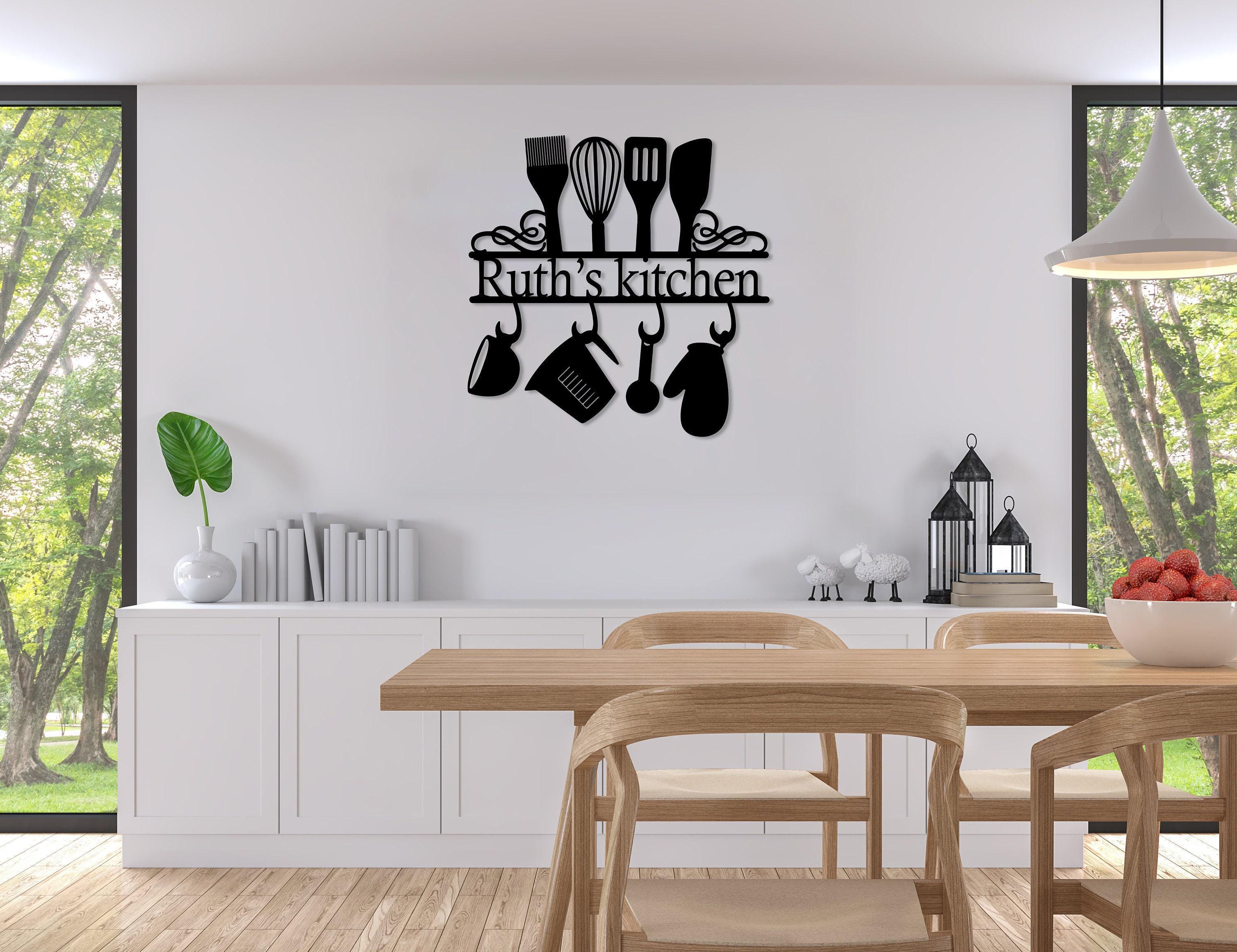 Kitchen Signs Customized Custom Kitchen Metal Sign, Personalized Sign for Kitchen, Customizable ...