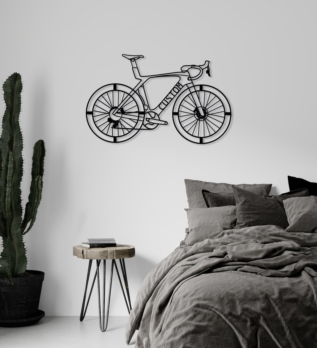 Personalized Metal Bike Sign, Custom Cycling Gift for Men, Custom Name ...