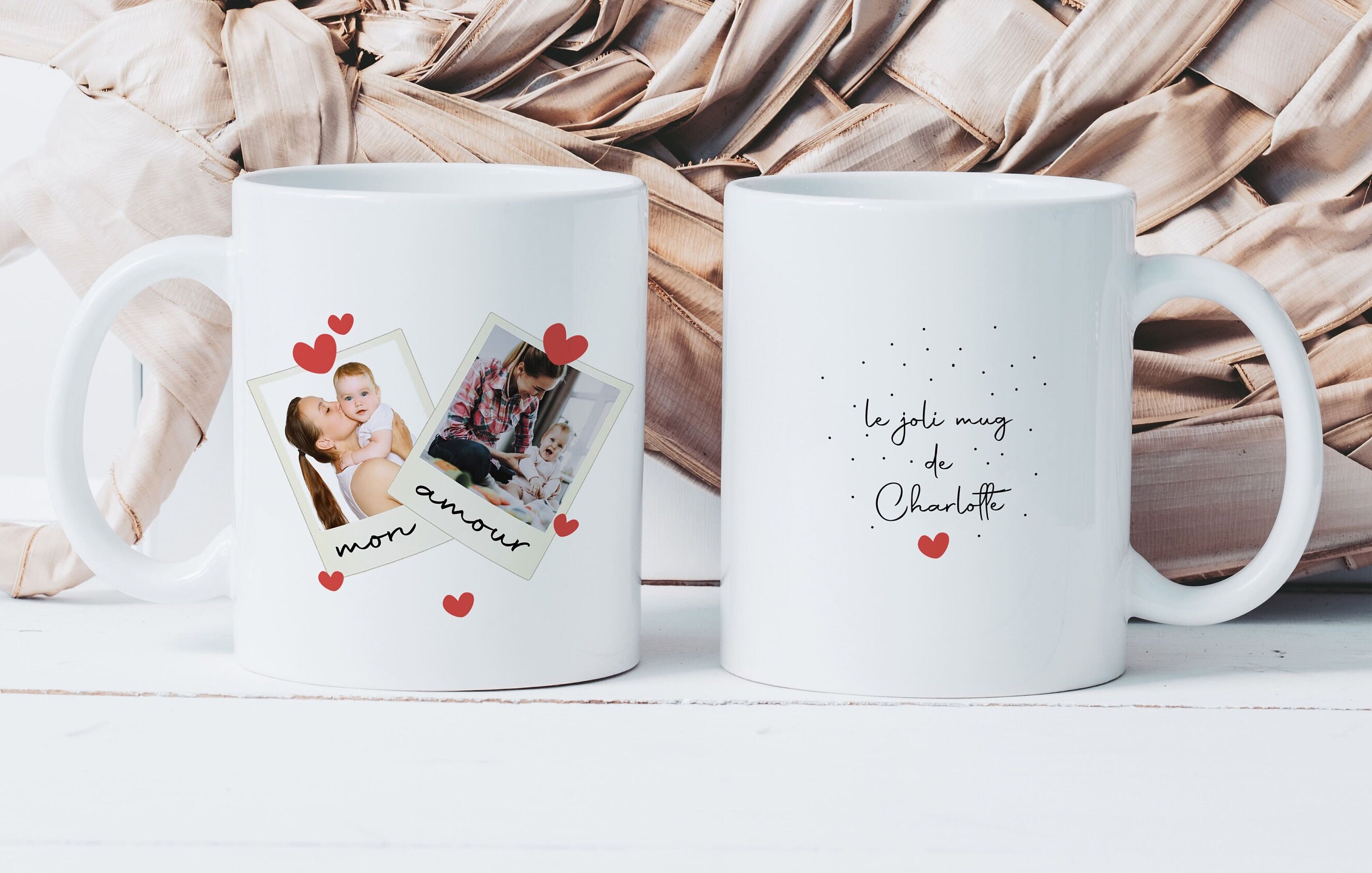 Bliceon Tasse En Verre Personnalisée Initiale A-Z Avec Couvercle Et Paille - Cadeau Femme Maman