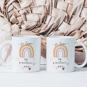 Tasse-Mug Meilleure Amie Cadeau Copine- Amie Valeur Nutritive-- Idée  Original Anniversaire Femme