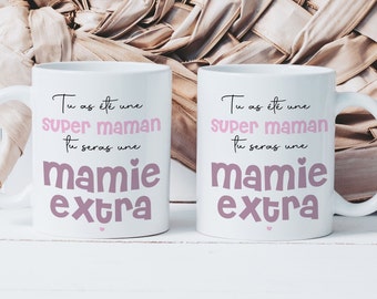 Mug You Will Be An Extra Granny - Magic Mug - Mother's Day Gift Idea - Future Grandmother Pregnancy Announcement - Birth - Pregnant