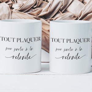 Quit Everything for Retirement Mug - Ceramic Cup - Retirement Gift Idea - Retired - Colleague