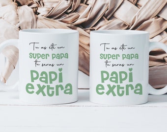 Mug You Will Be An Extra Grandpa - Ceramic Mug - Father's Day Gift Idea - Future Grandfather Pregnancy Announcement - Birth - Pregnant
