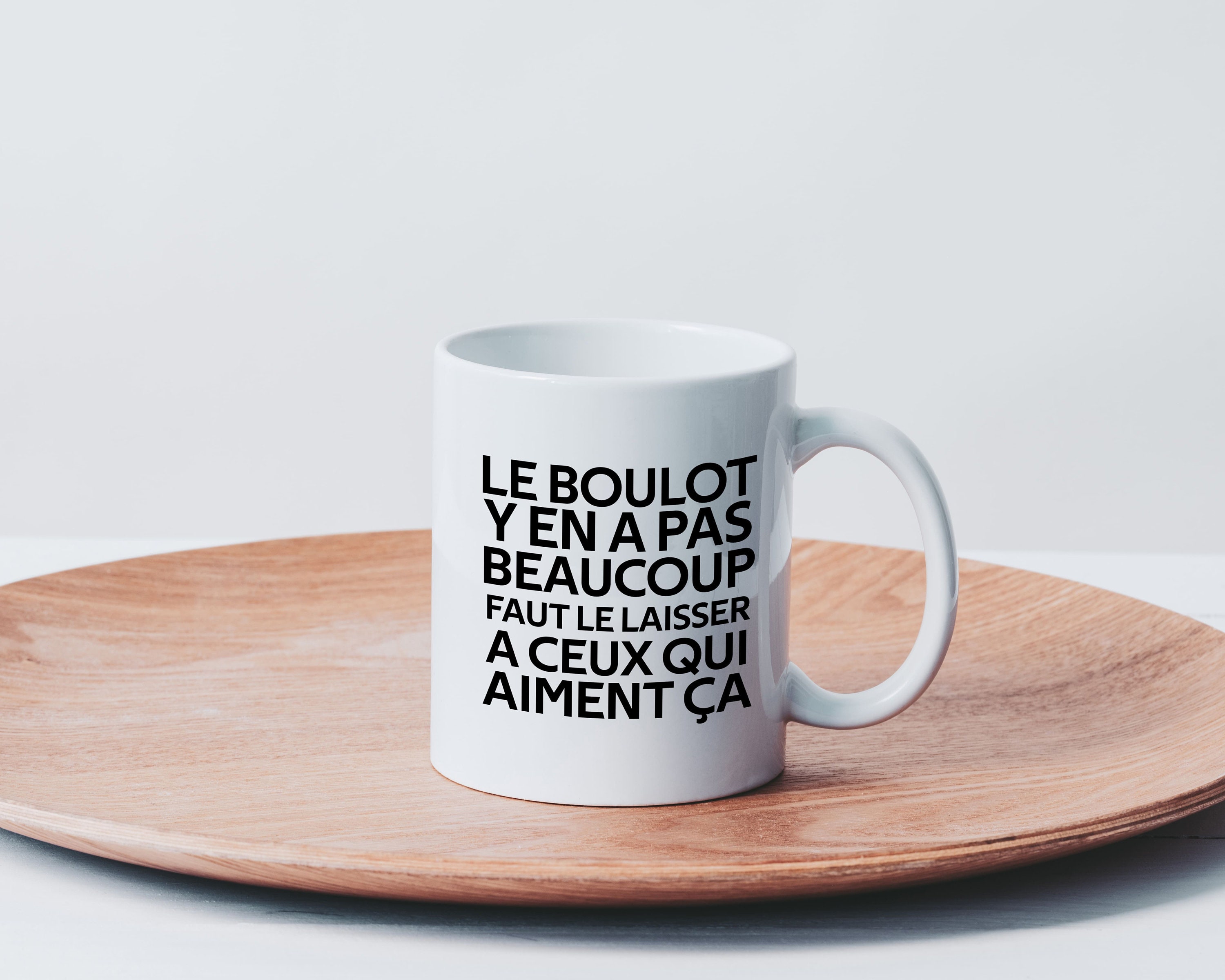 Café-Croissant - Mug Personnalisé Tasse Cadeau Noël Je Suis Une Fée La