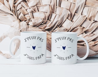 Mug Cup I Can't I'm Dad - Taza Cerámica - Idea Regalo Original Hombre Día del Padre - Papá Nacimiento Bebé