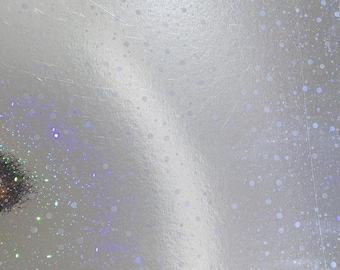 Galaxy "Scratch and Dent" Holographic Foil Paper  (5 Sheets): Cosmos Pattern Cardstock (10x13")