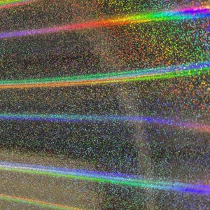 Radiant Beam Glitter Holografiskt papper: 25x33 cm hobbykartong