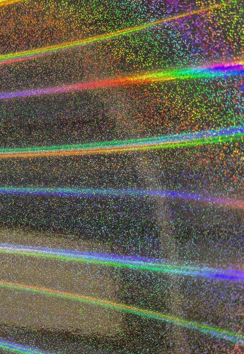 Radiant Beam Glitter Holographic Paper: 10x13" Craft Cardstock image 1