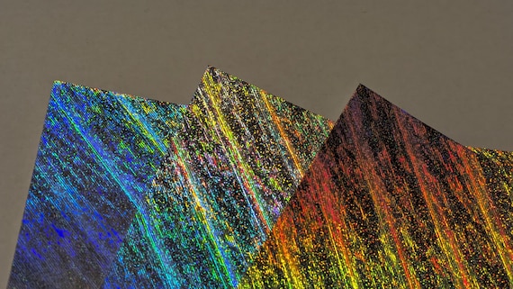 Prism Rush Secret Rare Foil Holographic Paper: 10x13