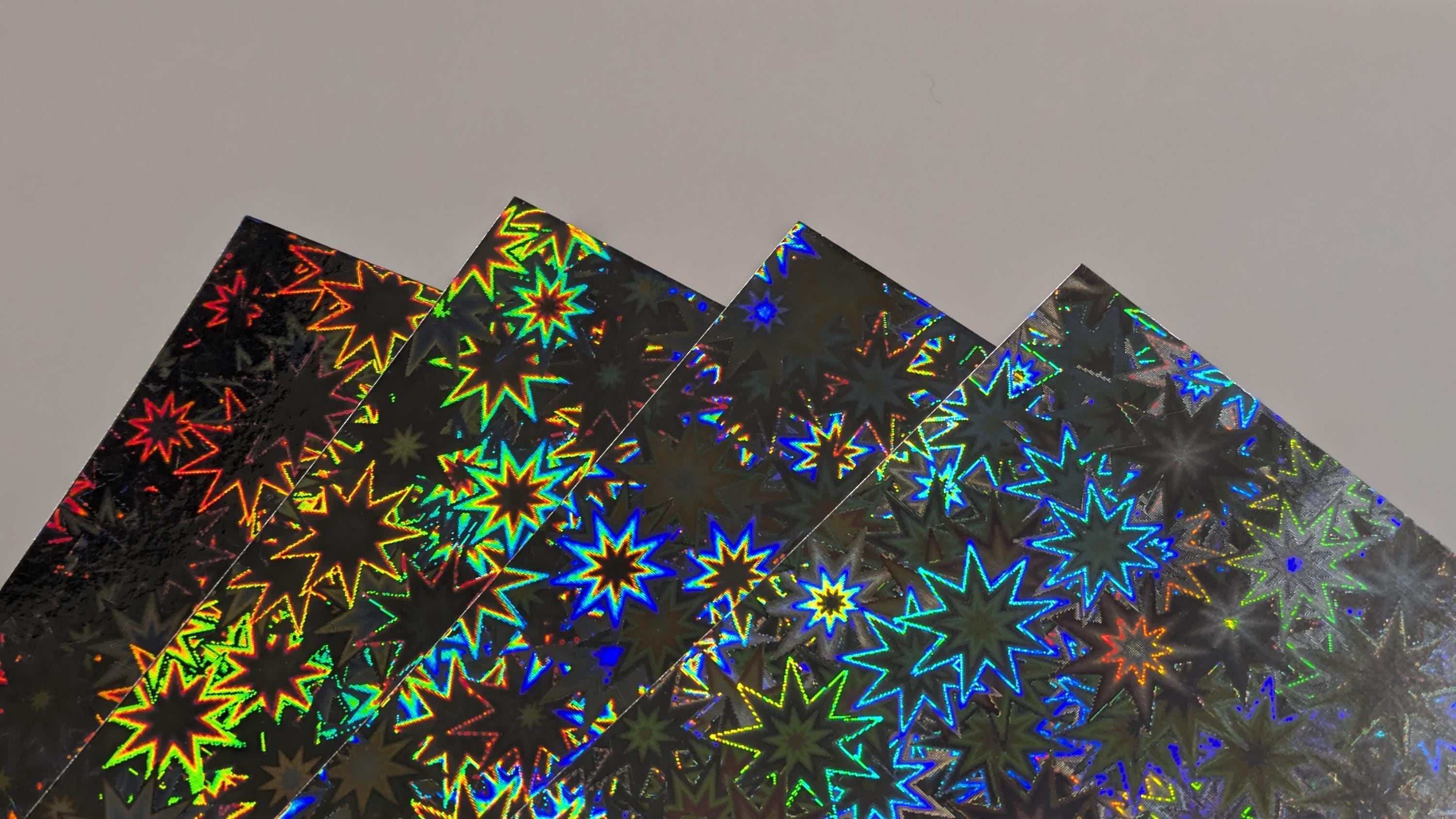 Kaboom Foil Holographic Paper: Doorbuster Parallel Refractor