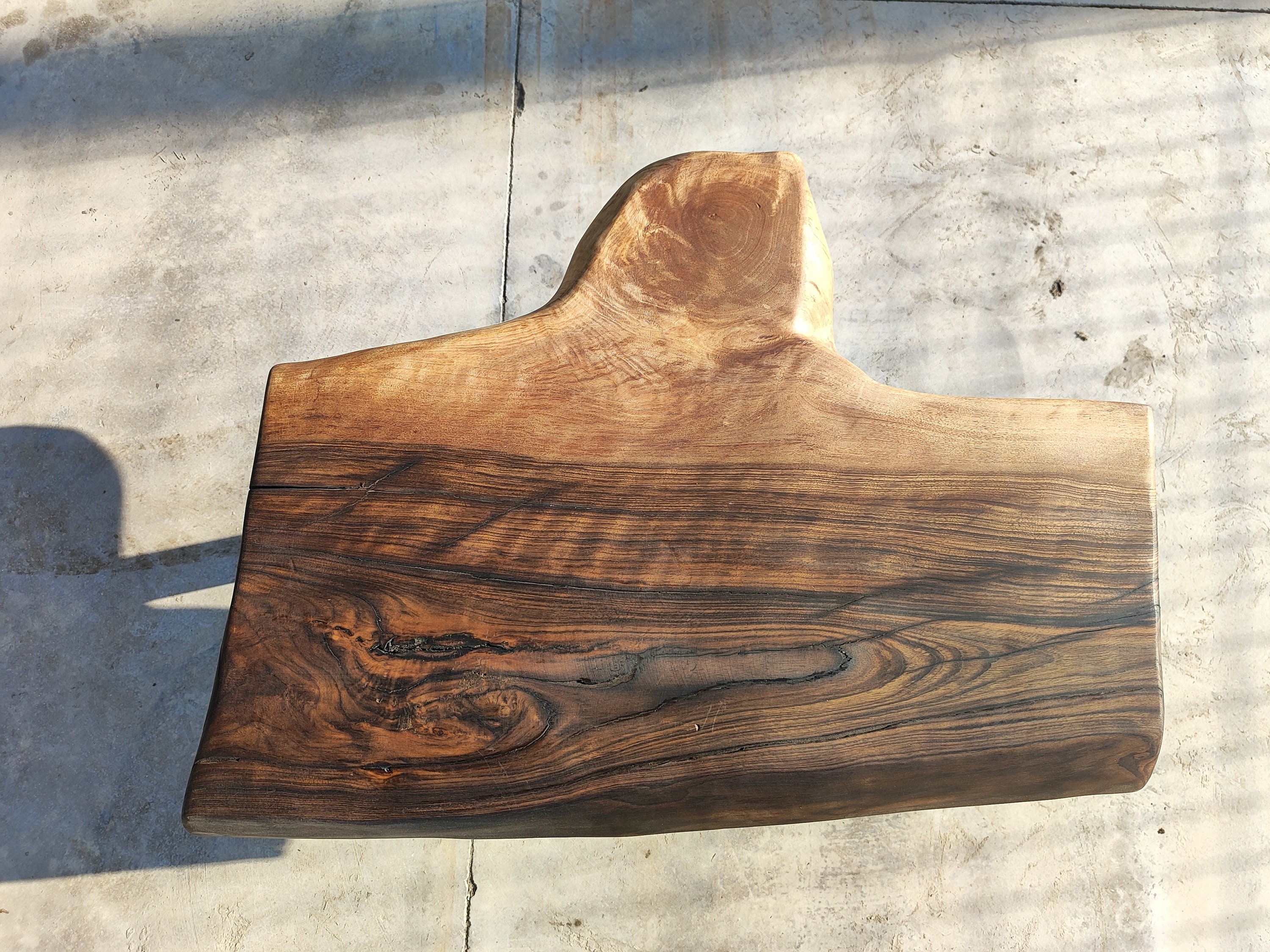 Rustic Handmade Wood Coffee Table - Unique Walnut (WG-1039) Wodygody - Etsy
