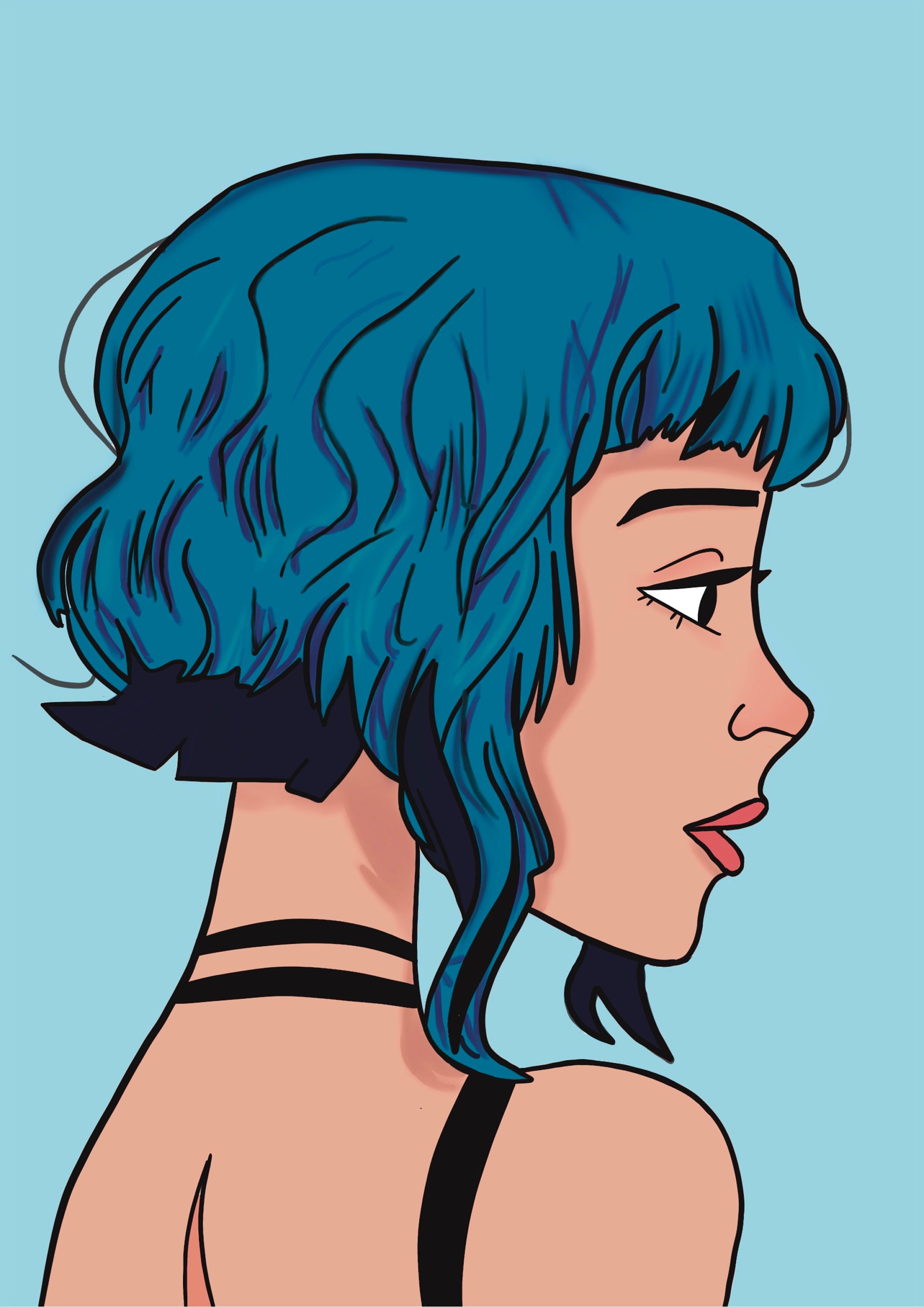 Ramona Flowers Downloadable Print Scott Pilgrim Girl - Etsy
