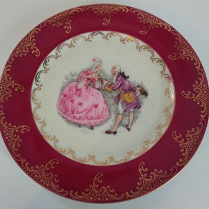 Vintage porcelain plate