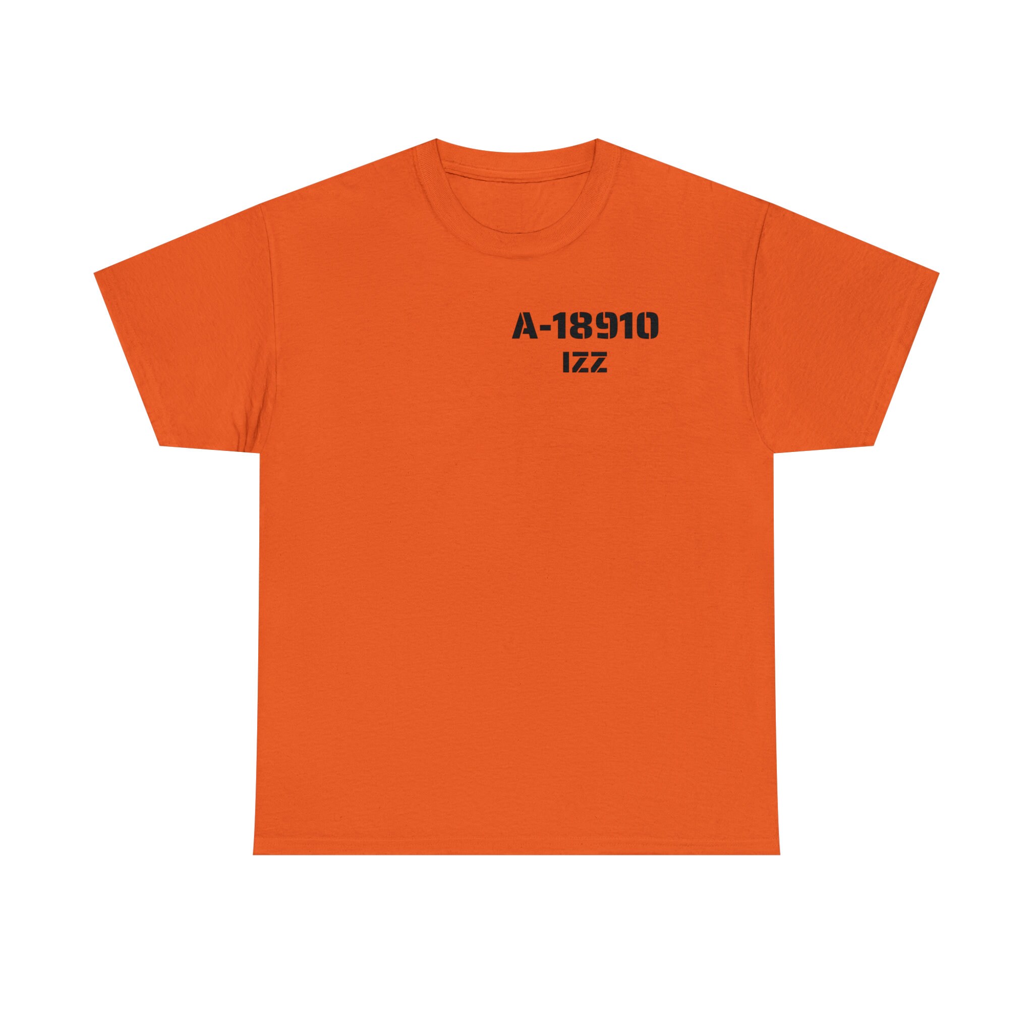 Orange prison t shirt discount