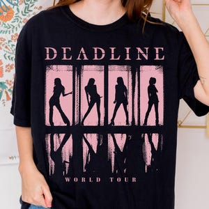Black Pink World Tour Png, Born Pink Png, Black Pink Concert Graphic Design Png, Black Pink Deadline Tour Instant Download, Black Pink Shirt