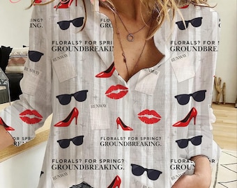 The Devil Wears Prada Blouse | Fashion Quote Top Women | Runway Outfit Gift