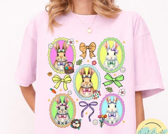 Ostern Christian Bunny Shirt, Glaube Bibel Zitat Design, viel kann in drei Tagen Shirt passieren, er ist religiöses Shirt auferstanden