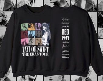 Taylor Swift Eras Tour Sweatshirt | Swiftie Concert Merch | Taylor Swift Eras Sweatshirt