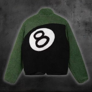 stussy 8 ball pool fleece