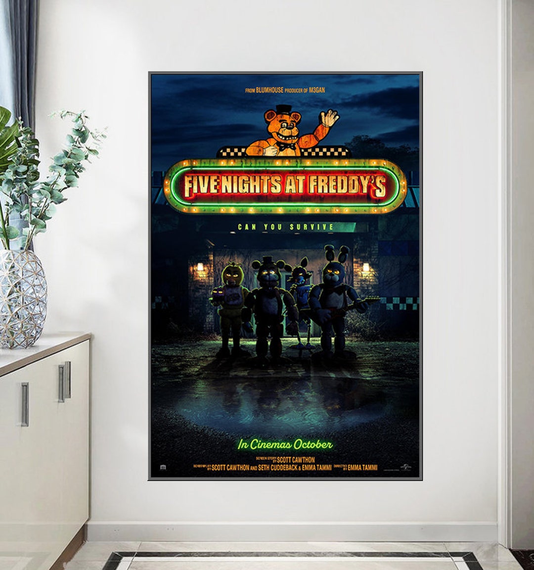 Five Nights at Freddy's 2023 Movie Poster New Released - Etsy UK