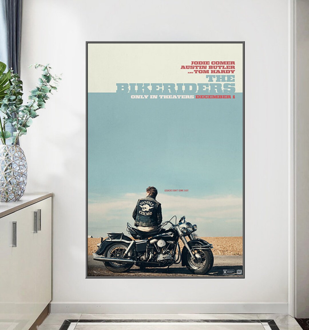 The Bikeriders Tom Hardy 2023 Premium Movie Poster Bar 253 Etsy