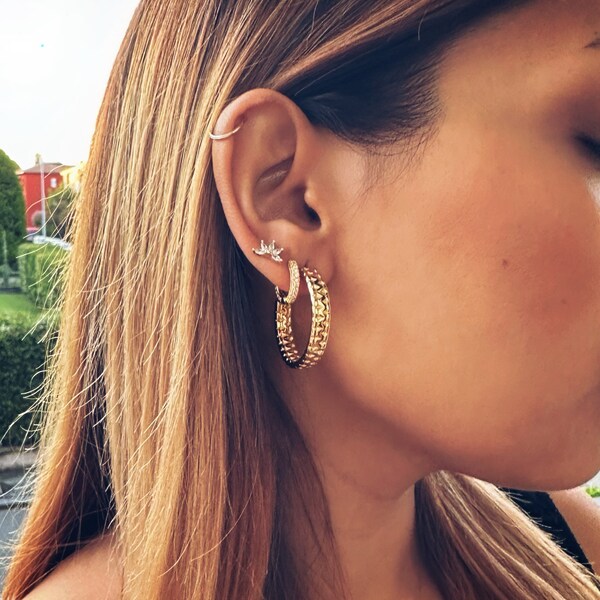 Boucles d'oreilles Zig Zag