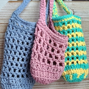 Custom Made-to-Order Crochet Water Bottle Holder | Handmade Reuseable Water Bottle Sling | Personalized Durable & Stylish Bottle Carrier