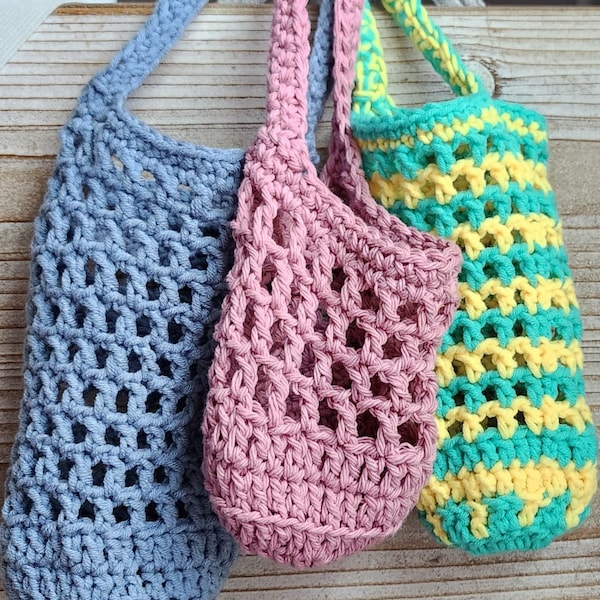 Custom Crochet Water Bottle or Can Holder: Eco-Friendly, Made-to-Order