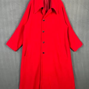 Ined Wool Long Coat Red Winter Coat Ladies Jacket Japanese Designer Japan Luxury
