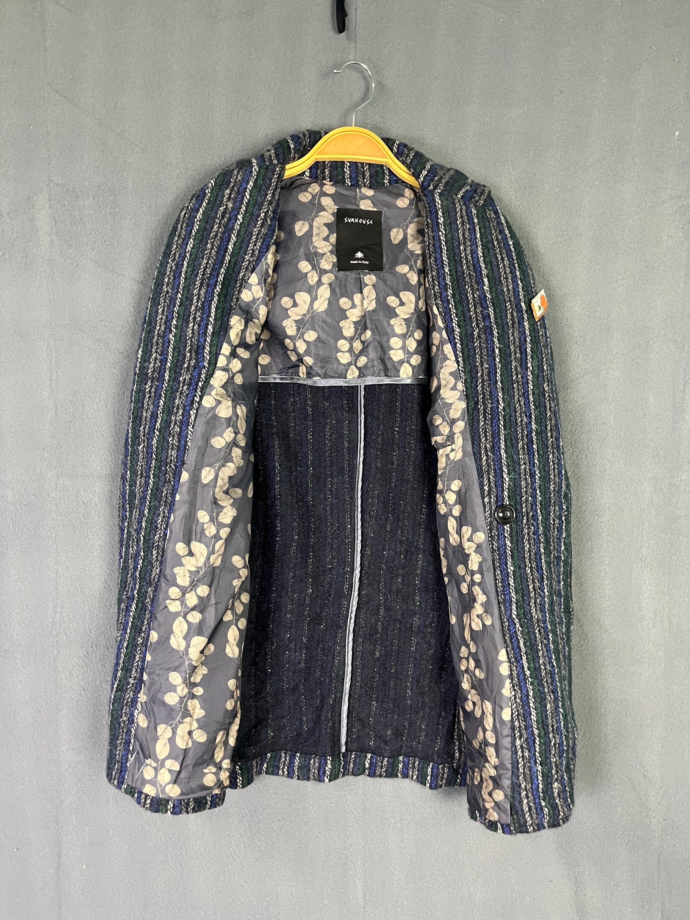 Vintage Sunhouse Made in Italy Mohair Knitted Double Vintage Sunhouse Made in Italy Mohair Knitted Double