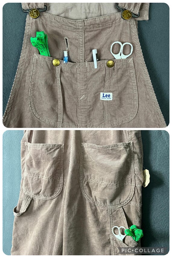 Deadstock NWT Lee Union Made Corduroy Overall XS … - image 7