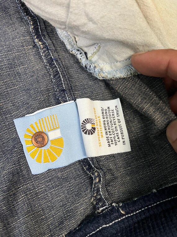 Akademiks Denim Concept Patchwork Multipocket Jac… - image 10