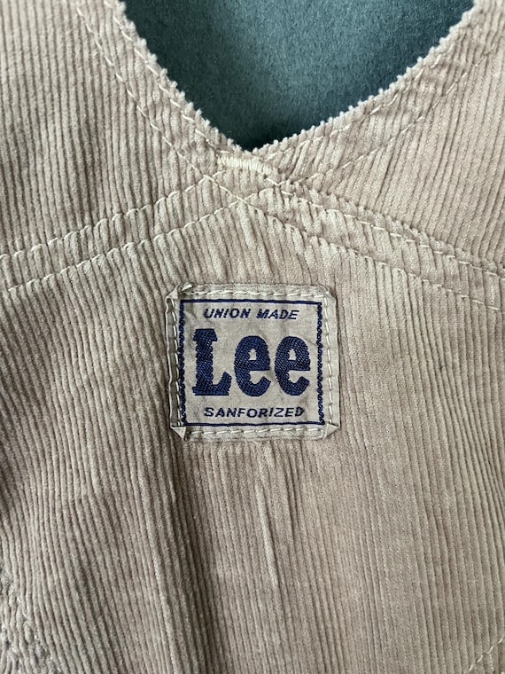 Deadstock NWT Lee Union Made Corduroy Overall XS … - image 4