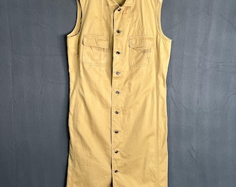 90s polo dress Women Plus-Size Vintage Polo Tennis Dress with Multi-Pockets Green / XS