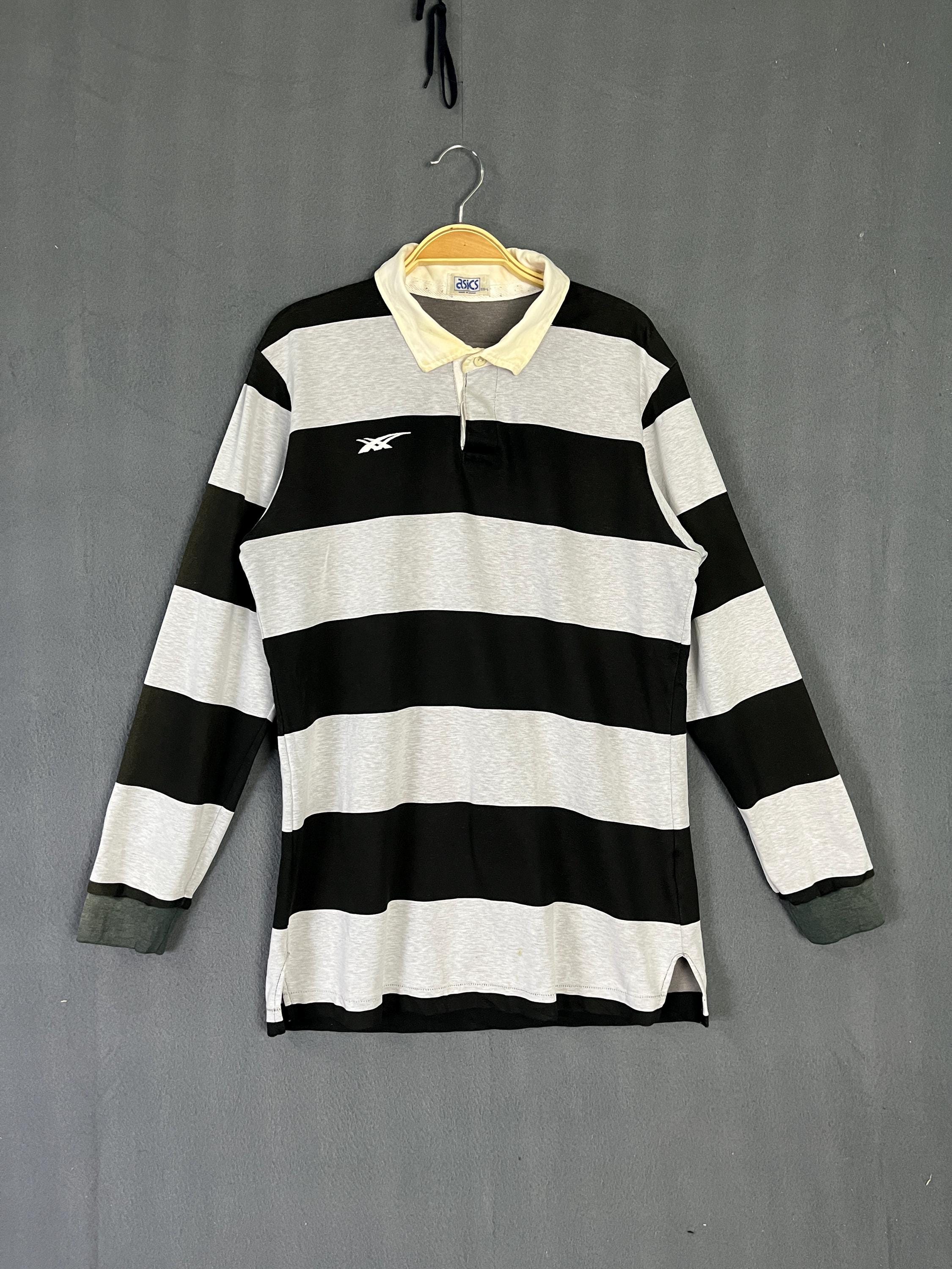 Supreme x Nike Stripe Rugby Black Red Purple 3colors Size S