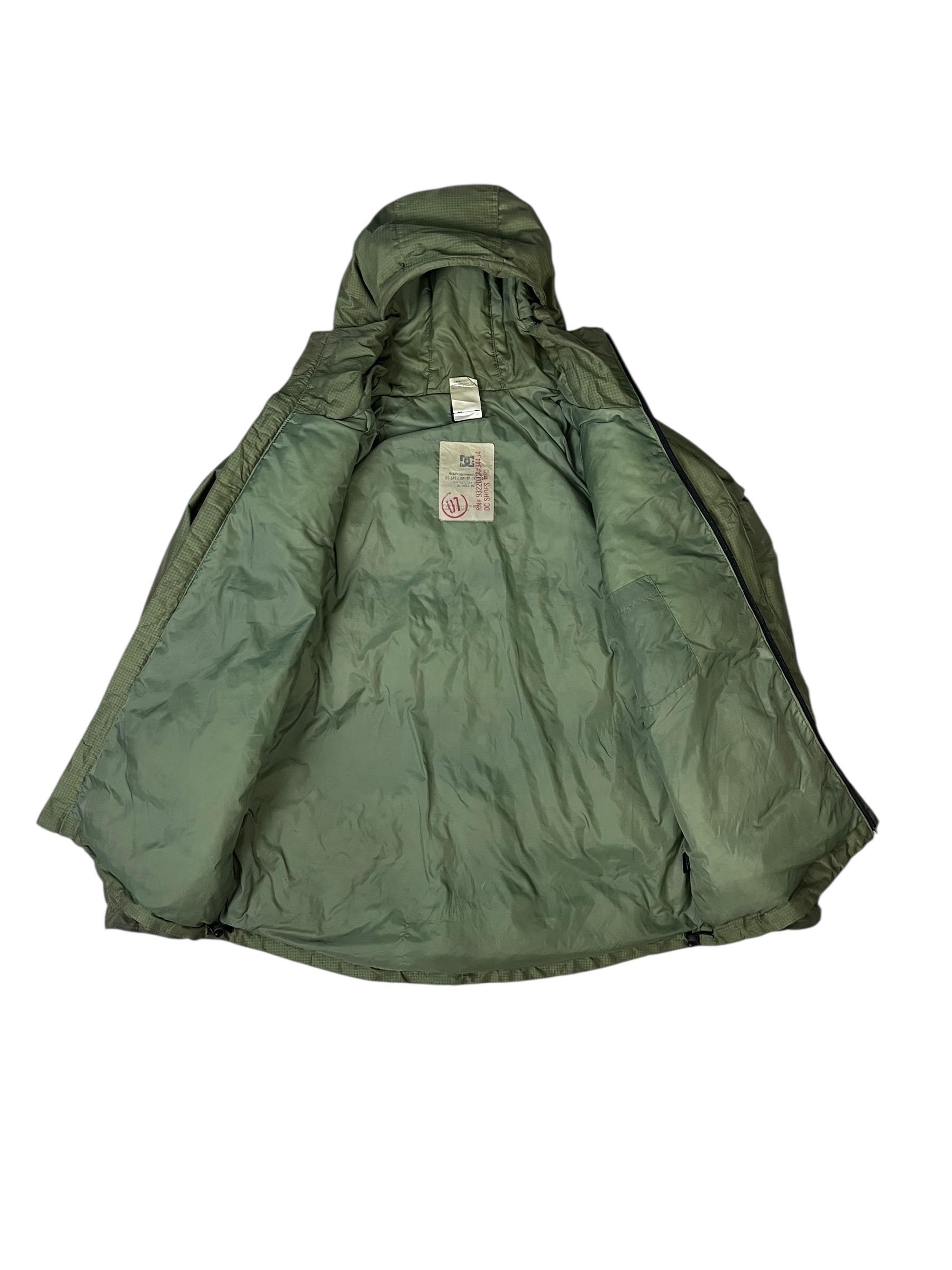 DC Shoe Co USA Tactical Parka Utility Army Green Medium Size Long 