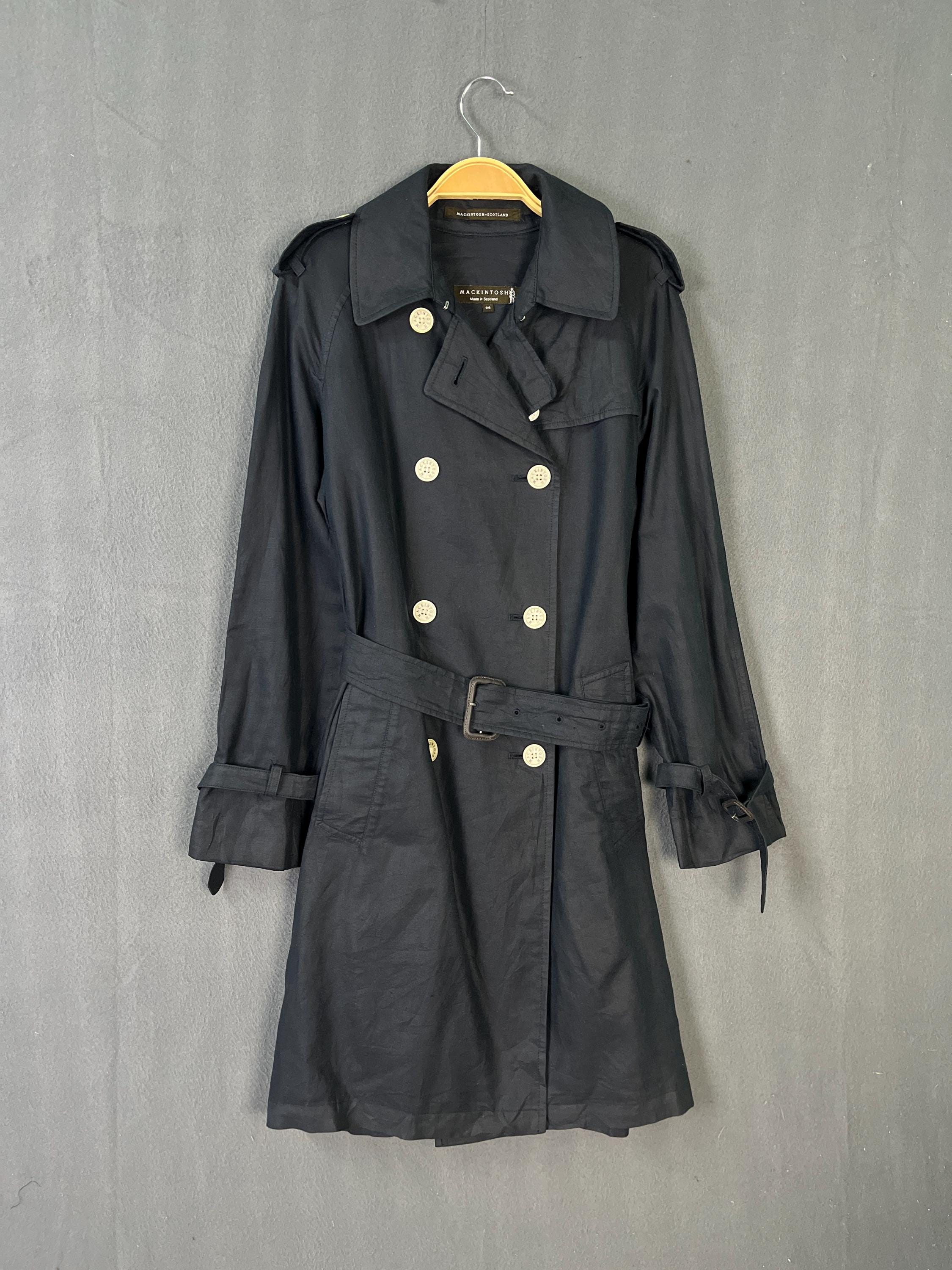 mackintosh made in scotland コート MACKINTOSH ロングコート ゴム 