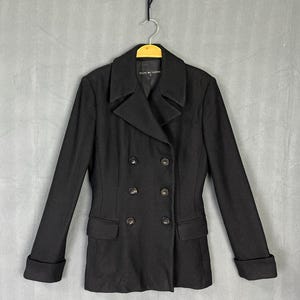 【90’s Ralph Lauren】Double Breasted Coat Vintage POLO Ralph Lauren Double Breasted Denim Trench Coat