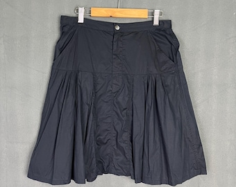 Minifalda pantalón Zucca Issey Miyake color negro talla S