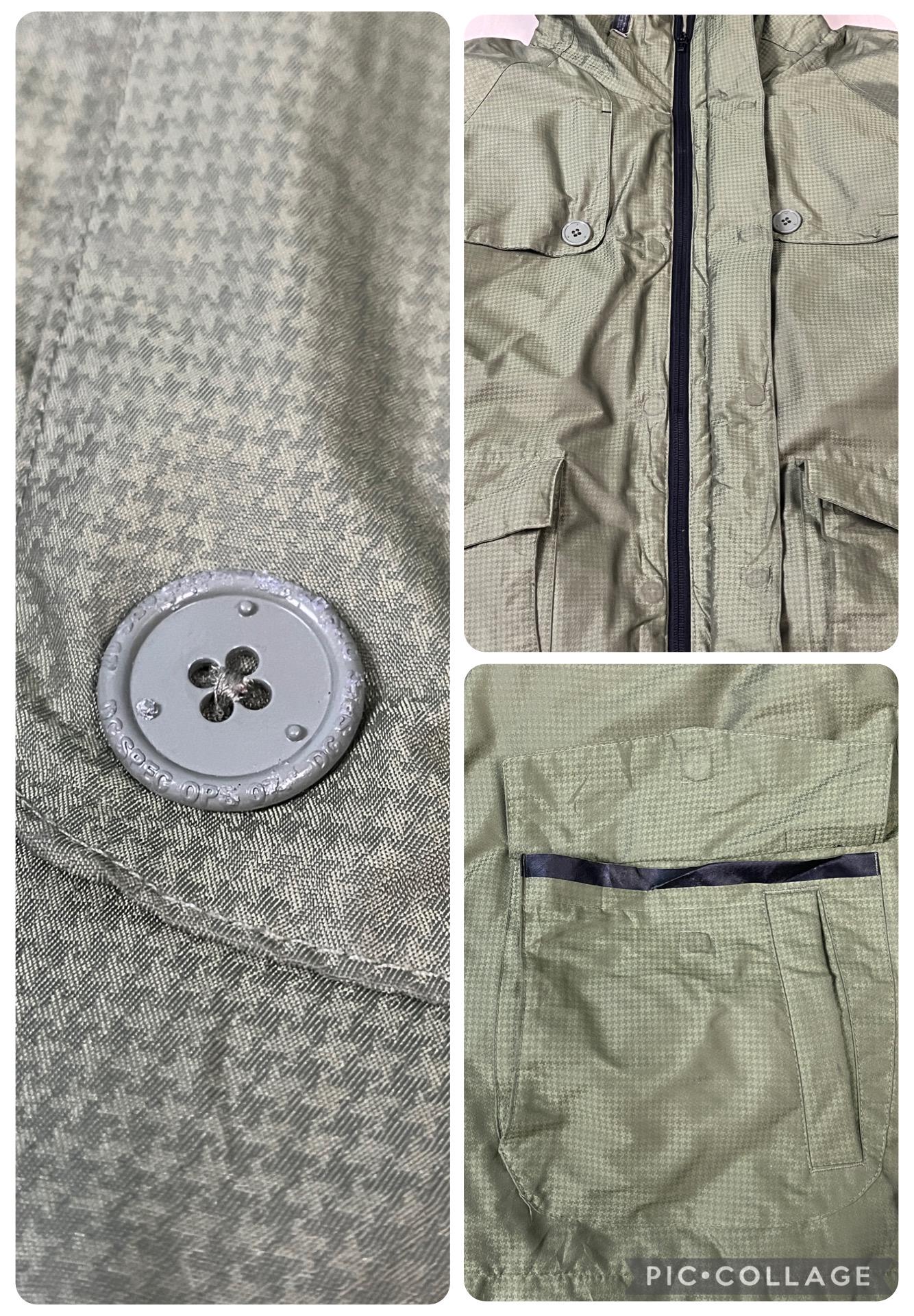 DC Shoe Co USA Tactical Parka Utility Army Green Medium Size Long 
