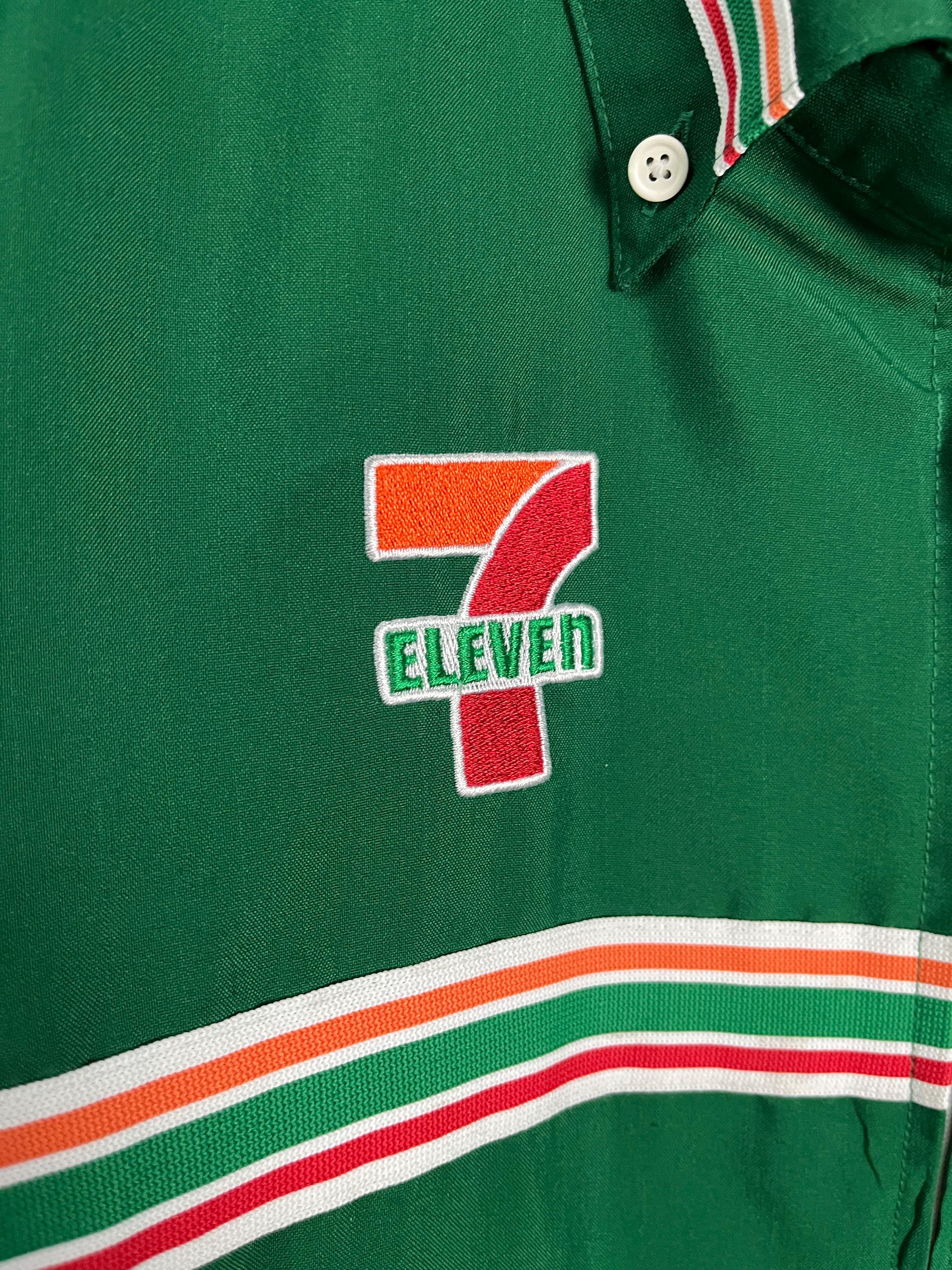 Vintage 7E 7-eleven Workers Uniform Work Wear Multipocket Zipper Long ...