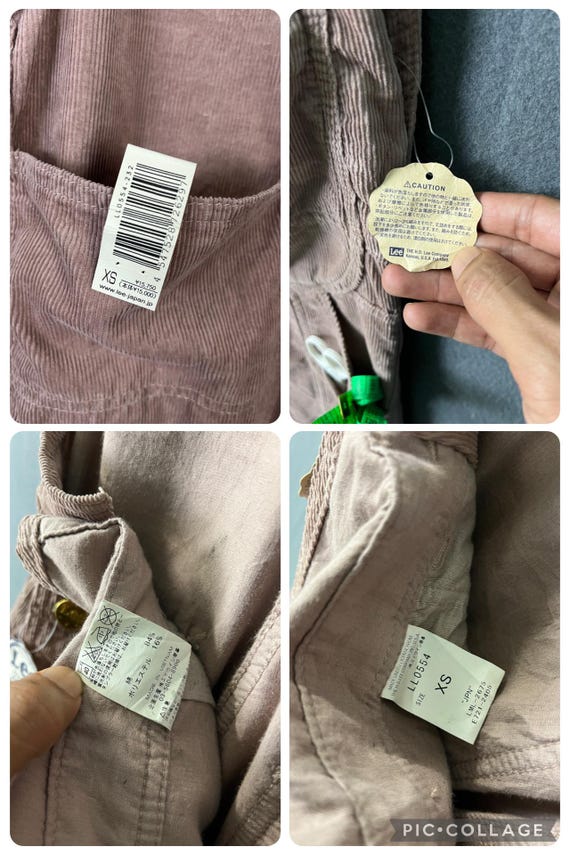 Deadstock NWT Lee Union Made Corduroy Overall XS … - image 9