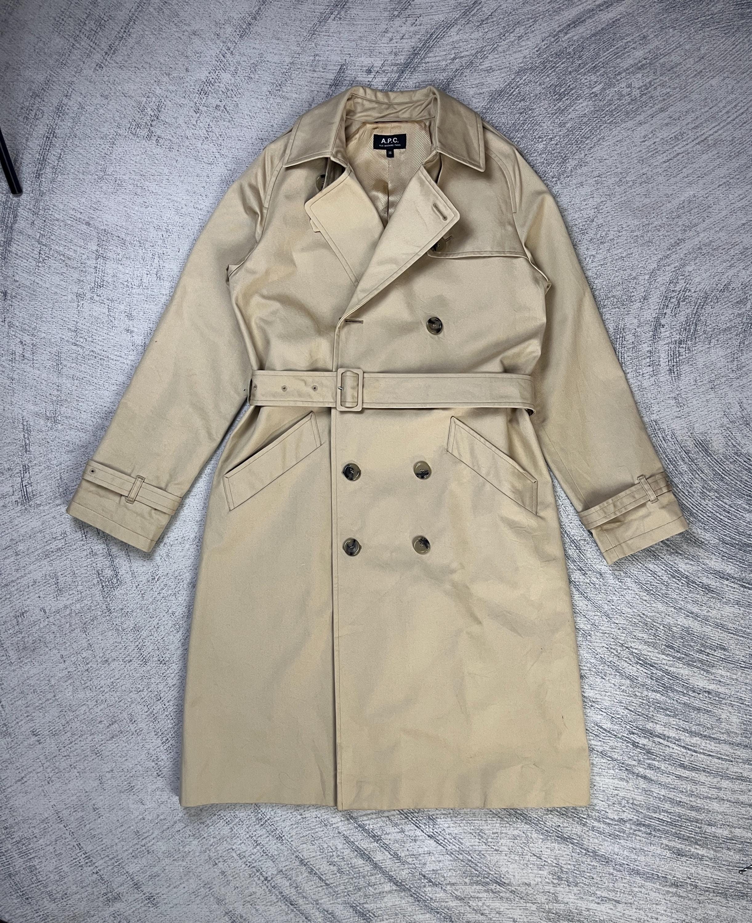 Burberry Trench Coat Men 36 - Etsy