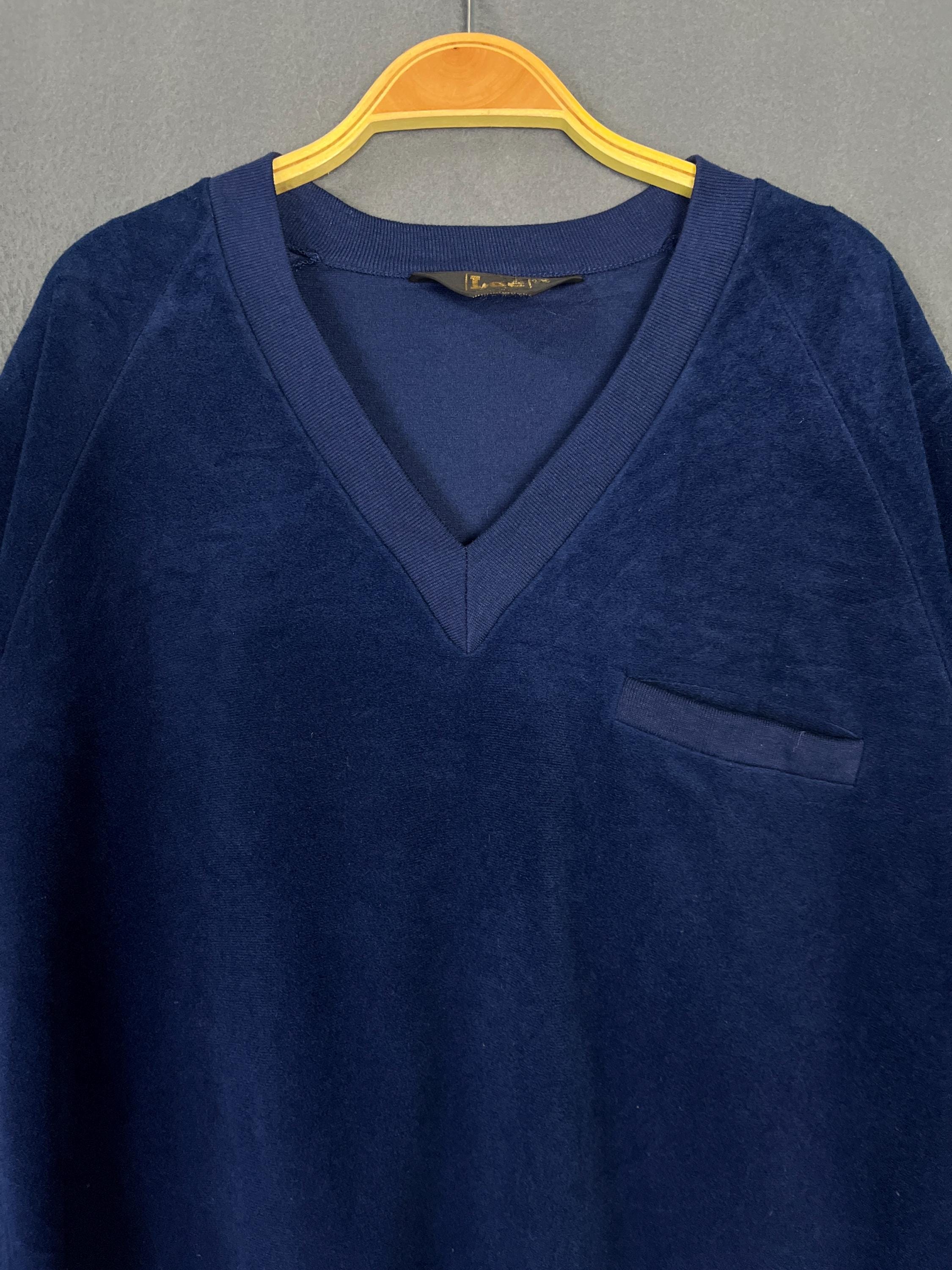 Vintage Sweat-shirt ras du cou Lee avec petit logo noir