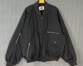 Vintage 80's Issey Miyake Care Label Bomber Jacket - Etsy